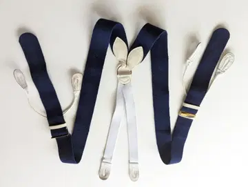 거트 앨버트 서스턴 영국제 서스펜더 블루 빈티지