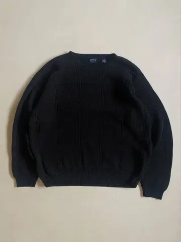 00s arrow cotton sweater black