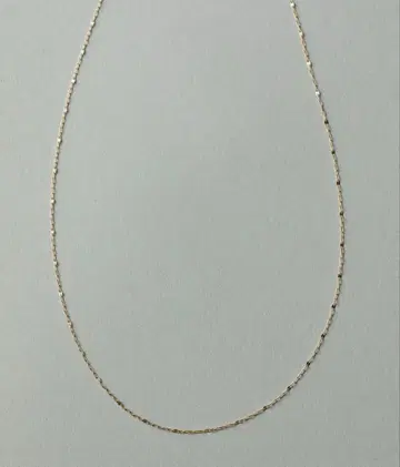 ete K10YG 페탈 체인 목걸이 골드