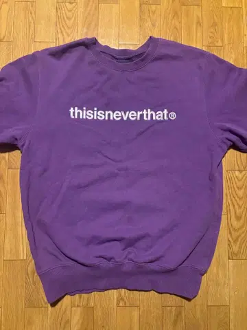 thisisneverthat 퍼플 트레이닝복 S