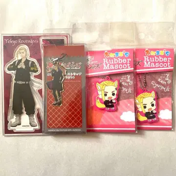 도쿄 리벤저스 아크릴 스탠드 메탈 참 스트랩 류구지 켄 드라켄