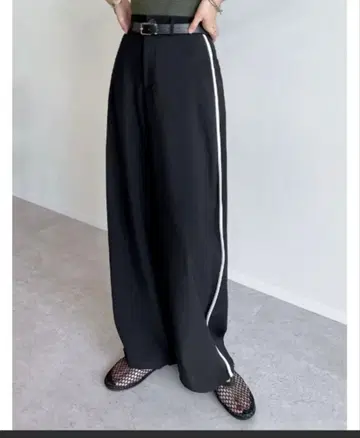 Re:EDIT 소프트 트윌 커브 팬츠