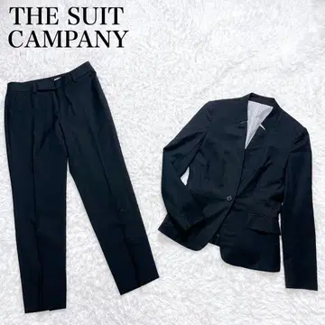 더 수트 컴퍼니 노카라 팬츠 수트 셋업 워셔블 최근 모델