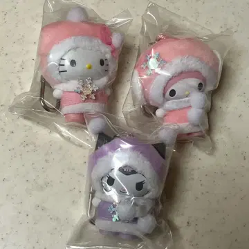 산리오 치비토모 눈의 정령 키티 쿠로미 마이멜로디