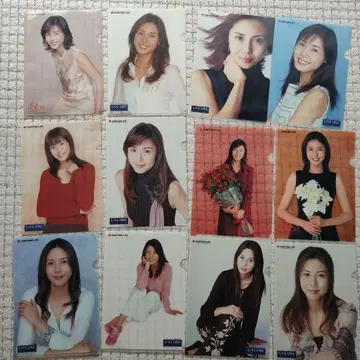 마츠시마 나나코 클리어 파일 21장 세트 스미토모 생명 스미세이