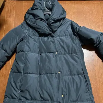 네이비 다운 자켓