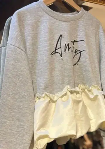 여성용 새틴 페플럼 트레이닝복 그레이 M 사이즈