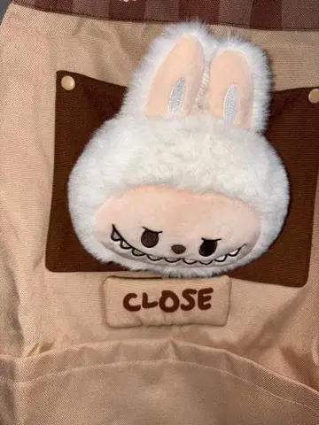 라부부 LABUBU 에이프런 정품