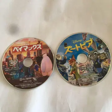 주토피아와 베이맥스 본편 DVD
