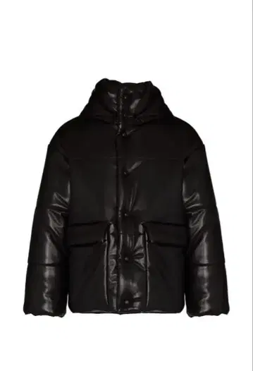 Nanushka 가죽 패딩 자켓 다운