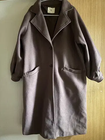 브라운 여성용 롱 코트