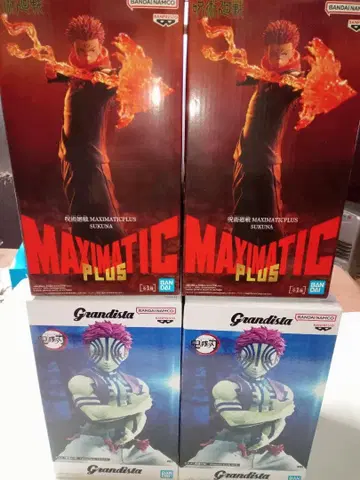 아카자 스쿠나 피규어 2종 4점 세트