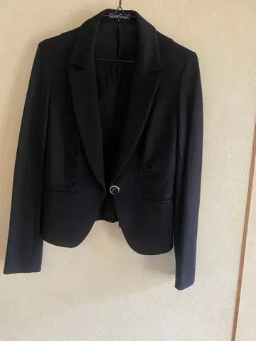 미미그랑 블랙 테일러드 자켓 S