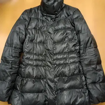블랙 다운 자켓