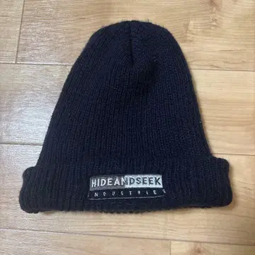 HIDEANDSEEK 하이드앤시크 니트 모자 네이비