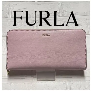 [ 미사용 ] FURLA 훌라 라운드 지퍼 장지갑