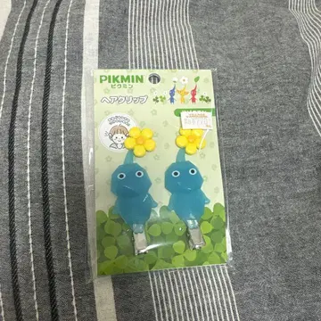 피크민 헤어 클립 얼음 피크민 2세트