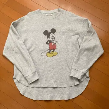 FREAK'S STORE 미키 와플 롱 슬리브
