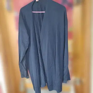 요건 레일 네이비 M 사이즈 가디건