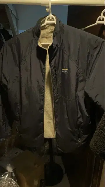 릴랙스핏 나일론 플리스 리버서블 블루종 네이비