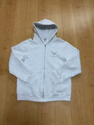 SOFFE 풀 집업 후드티 L 사이즈 그레이