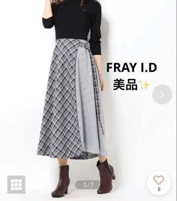 새상품급 FRAY I.D 도킹 원피스