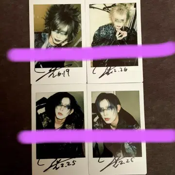 XANVALA 타츠미 폴라로이드 묶음 판매