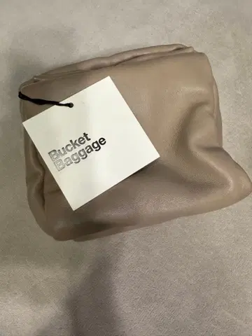 버킷 배기지 베이지 버킷 백