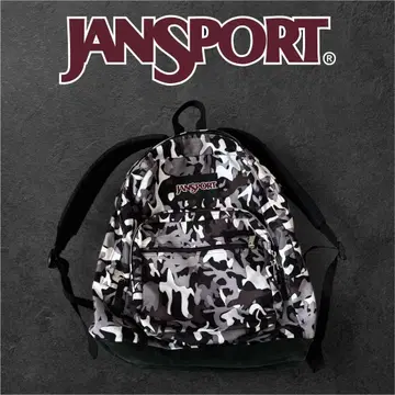 [ 레어 ] jansport 카모플라쥬 백팩 y2k 스케이터 잔스포츠