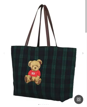 windandsea 토트백 곰 베어 크리스마스