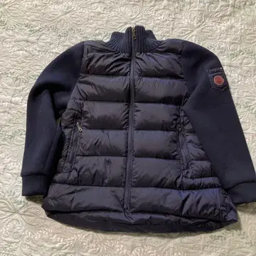 BASTIA 네이비 후와후와 자켓 풀 집업