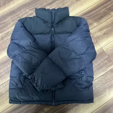 [새상품급] 지유 히트 패디드 스탠드 카라 블루종 블랙