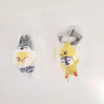 스키즈 skzoo 가챠 집게로 연결하는 마스코트 울프찬 포가리