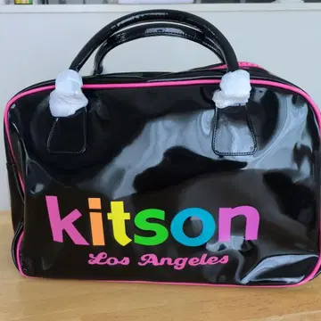kitson 블랙 보스턴 백