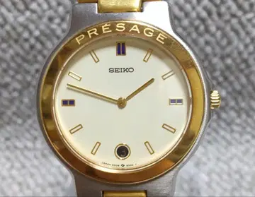 [ 작동품 ] SEIKO PRESAGE 남성용 손목시계 쿼츠 콤비 컬러