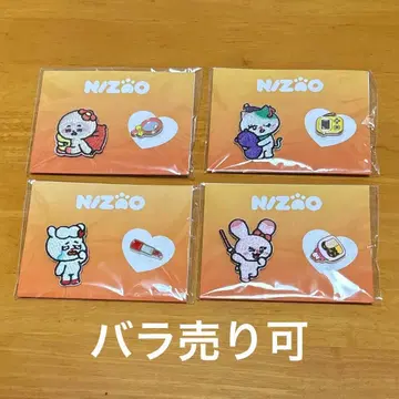 NiziU NIZOO 와펜 배지 핀 배지 핀 배지