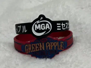GREEN APPLE 러버 밴드 2개 세트