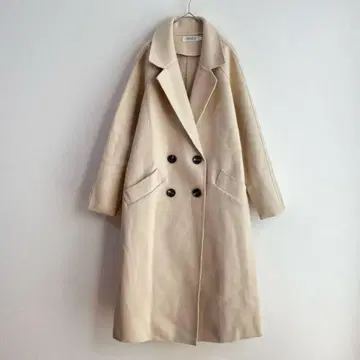 4486 MODO 체스터 코트 벨트 포함 아이보리 L 아우터