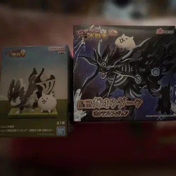 냥코 대전쟁 피규어 가오우 다크