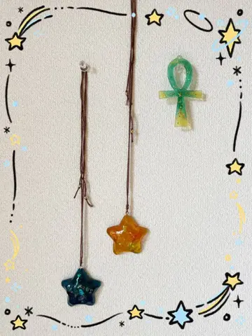 반짝이는 별 목걸이 작은 우주