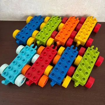 레고 듀플로 카 베이스 8개