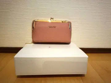 02 핑크 가마구치식 백 (박스 포함)