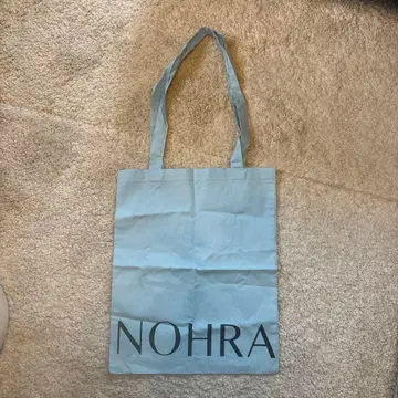 [ 미사용 ] NOHRA 라이트 블루 에코백