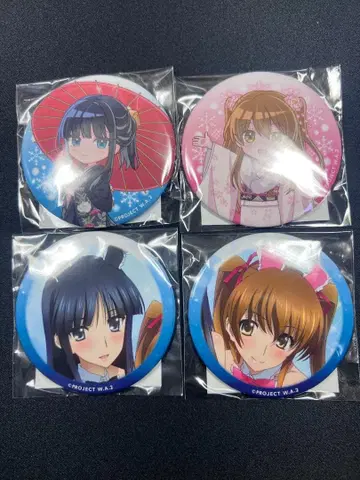 제비뽑기당 화이트 앨범 WHITEALBUM D상 캔뱃지