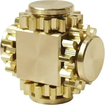 A-0726 기어 로봇 핸드 스피너 EDC 메탈 골드