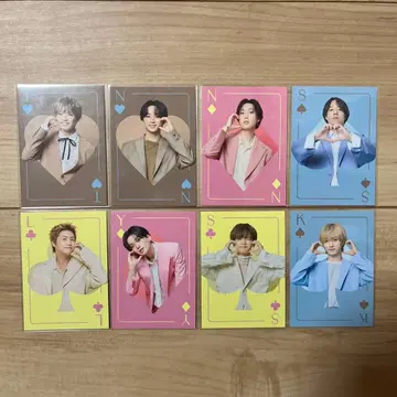 FANTASTICS 포토 카드 8종 미사용 새상품