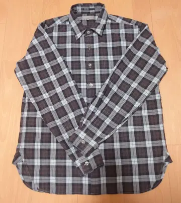 마가렛호웰 체크 셔츠 S 사이즈