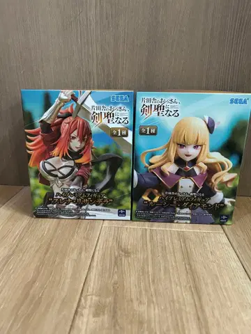 시골의 아저씨, 검 성이 되다 하이 프리미엄 피규어 2종 세트