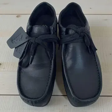 clarks 클락스 [컨디션 최상] 왈라비 워터프루프 블랙 가죽