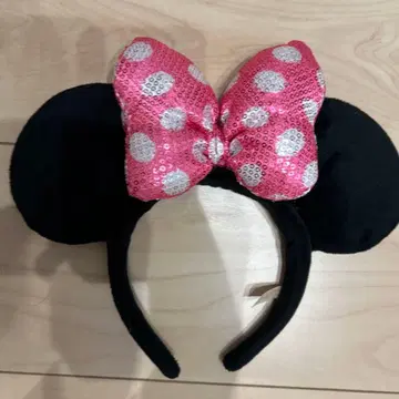 디즈니 머리띠 미니 스팽글